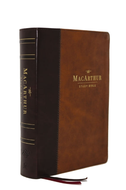 ESV, MacArthur Study Bible, Brown Leathersoft : Unleashing God's Truth One Verse at a Time (Holy Bible, English Standard Version)